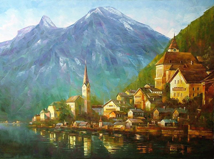 Korognai J�nos, Tiroli v�ros (Hallstatt)